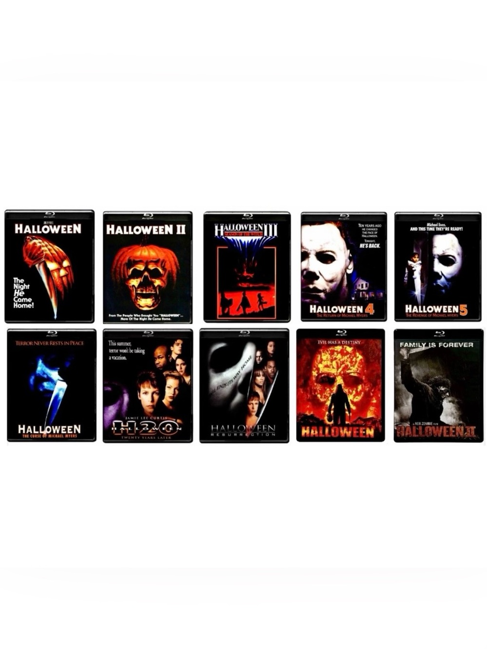 Halloween: The Complete Collection (Blu-ray, 2014, 15-Disc Set)